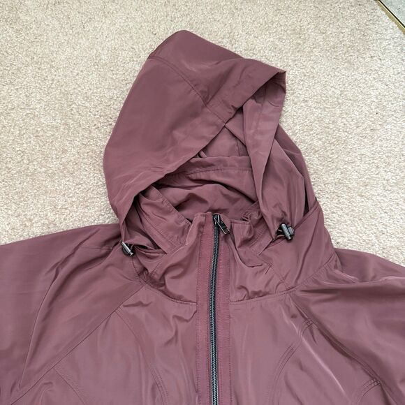 Athleta Drip Drop Jacket Hearth Rose Size Small LIKE NEW Water Repellent - Picture 9 of 12